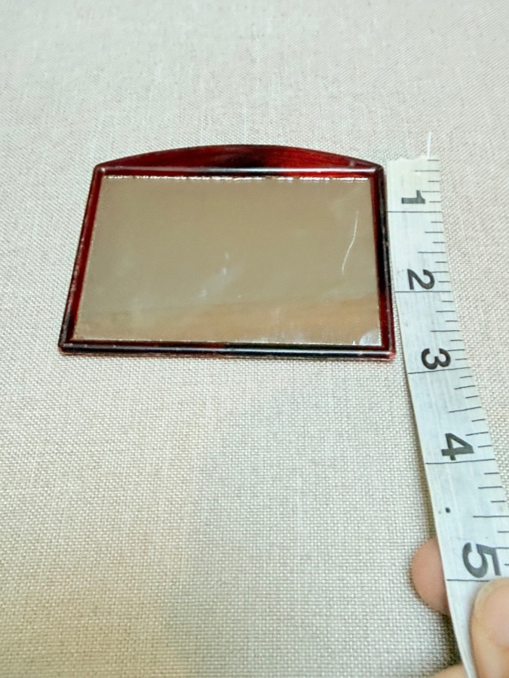 Vintage ETIENNE AIGNER Small Pocket Purse Mirror - Picture 5 of 5